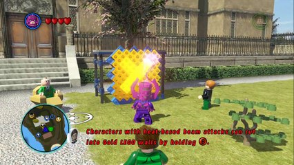 LEGO Marvel Super Heroes - Open World Free Roam - Northern Manhattan (X-Mansion/Rykers Island)