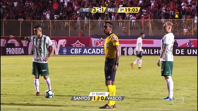 Vitória x Palmeiras (Campeonato Brasileiro 2017 33ª rodada) 2º Tempo