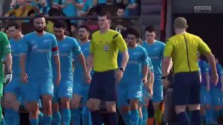 FIFA 16, Зенит - ЦСКА, комментаторы: Черданцев и Генич