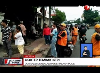 Dua Saksi Penembakan Dokter Diperiksa Polisi