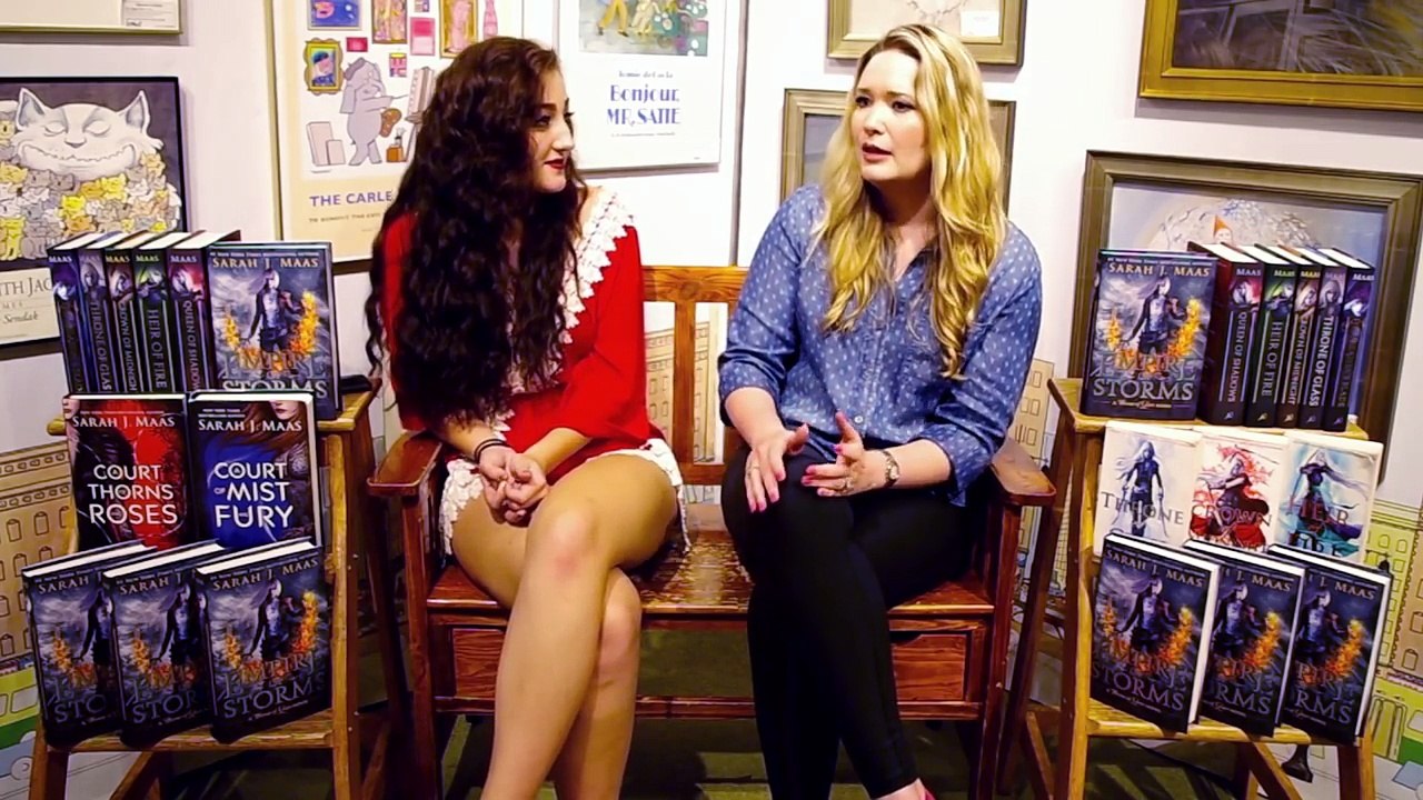 INTERVIEW WITH SARAH J MAAS.