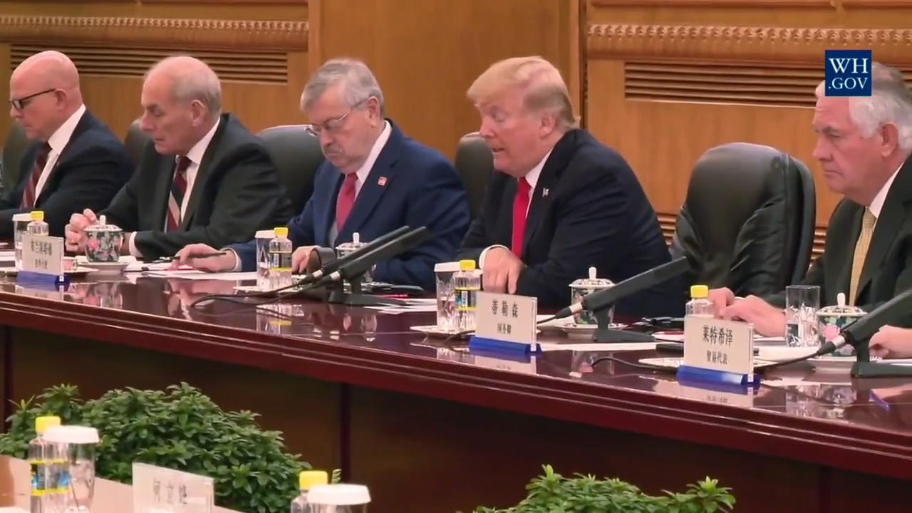 President Trump Has "Chemistry" With Chinese Leader
