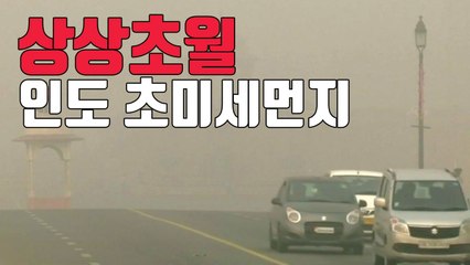 [자막뉴스] '상상초월' 인도 올해 최악의 대기오염 / YTN