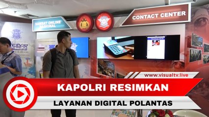 Kapolri Resmikan Peluncuran Modernisasi Layanan Digital Polantas