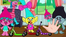 Trolls Poppy and Daddy Branch Crying Attacked by Giant Poppys Babys Finger Family Full Episode