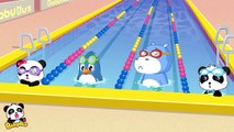 동물 수영운동회 동화|베이비버스 운동회 시리즈|어린이 생활동화