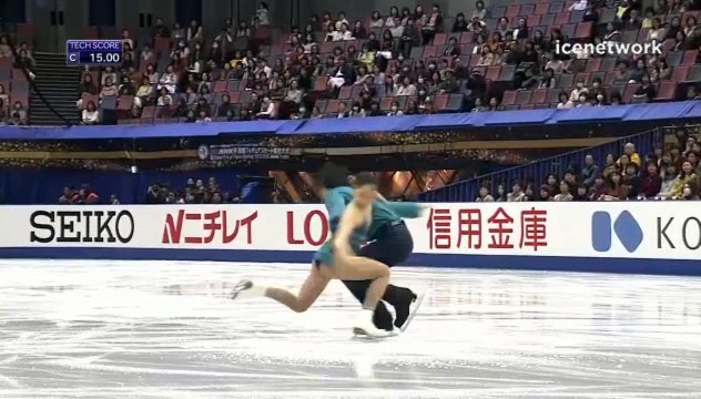 1 Miu SUZAKI / Ryuichi KIHARA JPN SP 2017 NHK Trophy