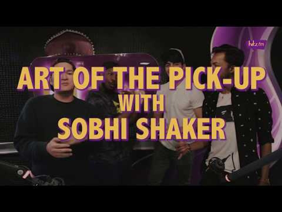 hitz Morning Crew in Art Of The Pick-Up with Sobhi Shaker