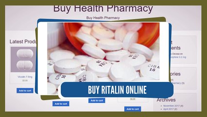 Buy Ritalin Online; Best medication for ADHD