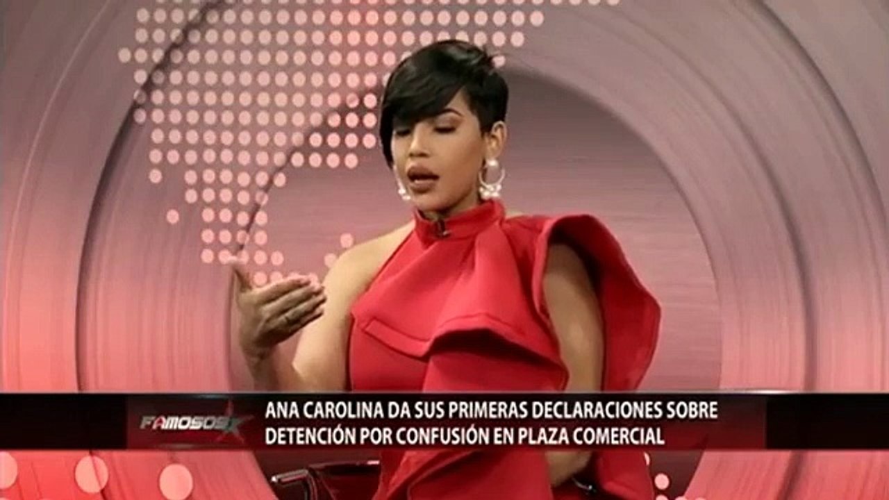 Detienen presentadora Ana Carolina tras confundirla con una ladrona en un centro comercial...