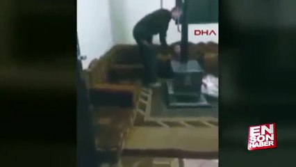 Çocuğuna hortumla işkence yapan cani baba