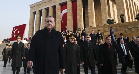Türkiye Ata'sını Anıyor! Devlet Erkanı Anıtkabir'e Çıktı