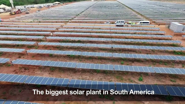 Huge solar plant aims for brighter Brazil energy production