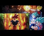 Goku Super Saiyan God VS Caulifla & Kale - Dragon Ball Super Episode 114
