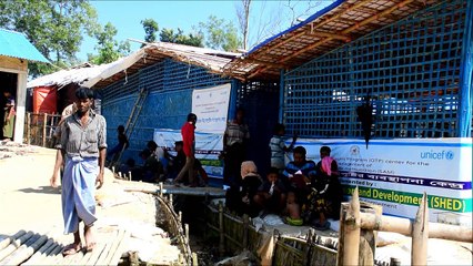 Safe in a camp, Rohingya children face death by malnutrition