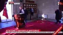 Erdoğan 10 Kasım mesajını Anıtkabir'de okudu