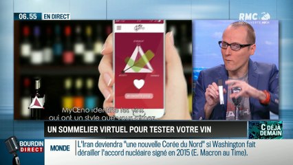 La chronique d'Anthony Morel : Un sommelier virtuel pour tester votre vin - 10/11