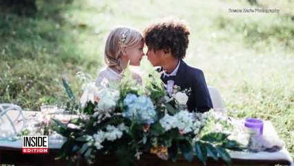 Moms Stage Adorable 'Wedding' Photos for Their Children, 3 and 5-pFsjg-QCIg8