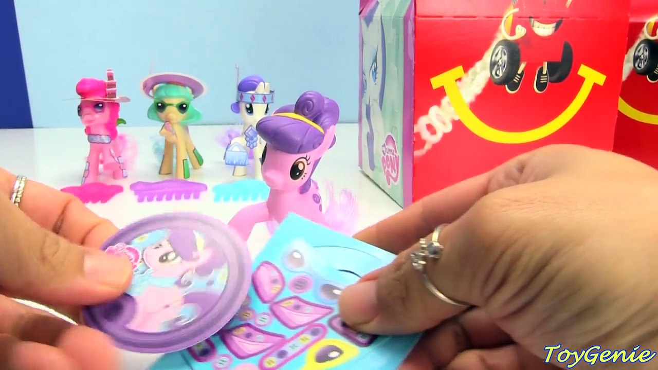 2016 McDonalds Happy Meal Toys My Little Pony