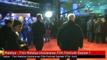Malatya - 7'nci Malatya Uluslararası Film Festivali Başladı 1