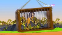 Caged Lion - Hitopadesha Tales In Hindi - Animation Cartoon Stories For Kids