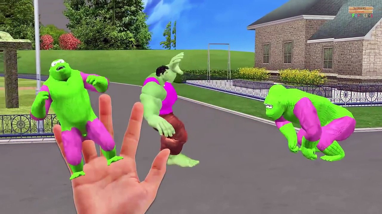 Farm animals colors to Learn | Skeleton Fat spiderman Animals Finger family Rhymes 3d Animation