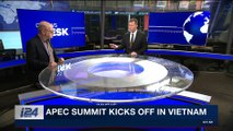 i24NEWS DESK | APEC Summit kicks off in Vietnam | Friday, November 10th 2017