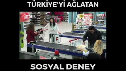 Göz yaşlarınıza hakim olamayacağınız bir sosyal deney