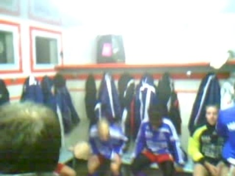 Les vestiaires après USM St-Lô