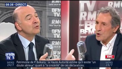 "Je ne suis pas convaincu par l’idée d’ancien et de nouveau monde d’Emmanuel Macron", dit Moscovici