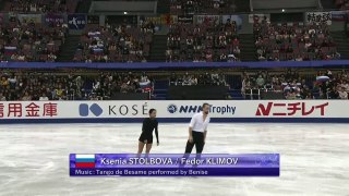Ksenia STOLBOVA / Fedor KLIMOV SP - 2017 NHK