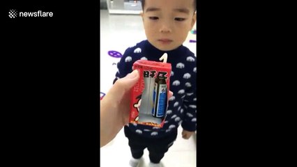Mother disguises medicine as milk drink for kid