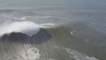 Les plus grandes vagues du monde filmées par un Drone à Nazaré au Portugal !