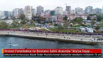 Drone) Fenerbahçe ile Bostancı Sahili Arasında 