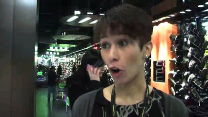 Le premier jour des soldes chez les commerçants