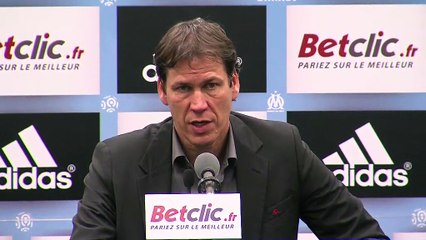 Rudi Garcia regrette ce revers qui laisse l'OM revenir à deux points des Lillois