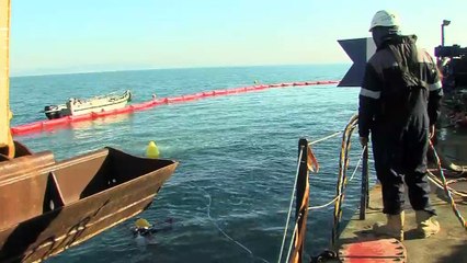 4 mois pour remplacer 50 mètres de pipeline contenant de la saumure.