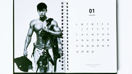 내년도 '몸짱 소방관 달력' 판매 개시 / YTN