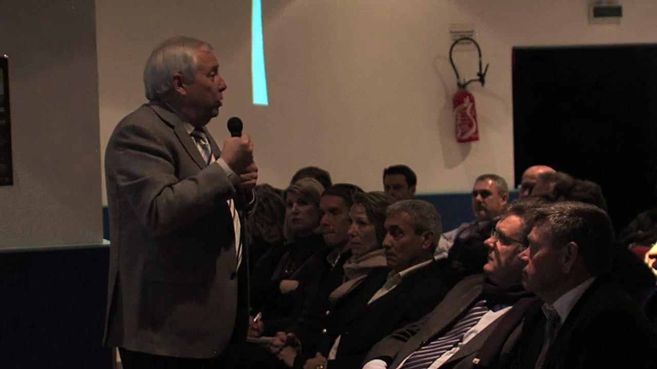 René Raimondi, maire de Fos-sur-Mer et Bernard Granié, président du SAN Ouest Provence