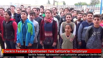 Derik'in Fedakar Öğretmenleri Yeni Safitürk'ler Yetiştiriyor
