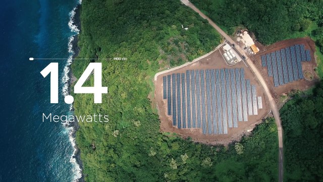 SolarCity y Tesla Ta'u Microgrid