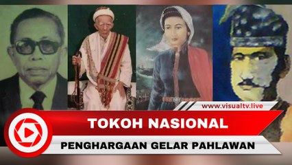 Gelar Pahlawan Nasional  untuk 4 Tokoh. Ini Jasa-jasanya