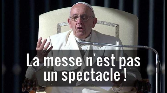Posez ces téléphones ! : le coup de gueule du pape François en pleine messe