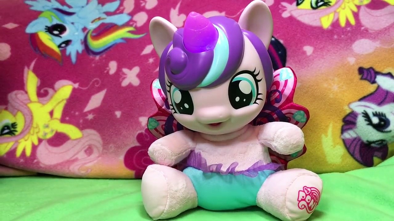 New My Little Pony Baby Flurry Heart Interive Talking Toy Explore Equestria MLP Zapcode QuakeToys