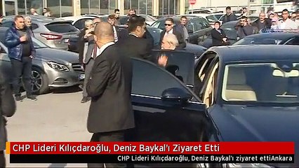 CHP Lideri Kılıçdaroğlu, Deniz Baykal'ı Ziyaret Etti