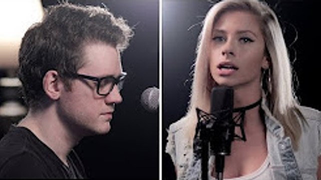 1-800-273-8255 - Logic, Alessia Cara, Khalid [Alex Goot + Andie Case COVER]