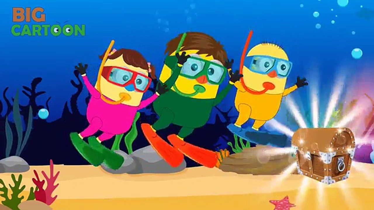 Minions Banana Babies Become Mermaids Full Episodes! Finger Family Song Nursery Rhymes