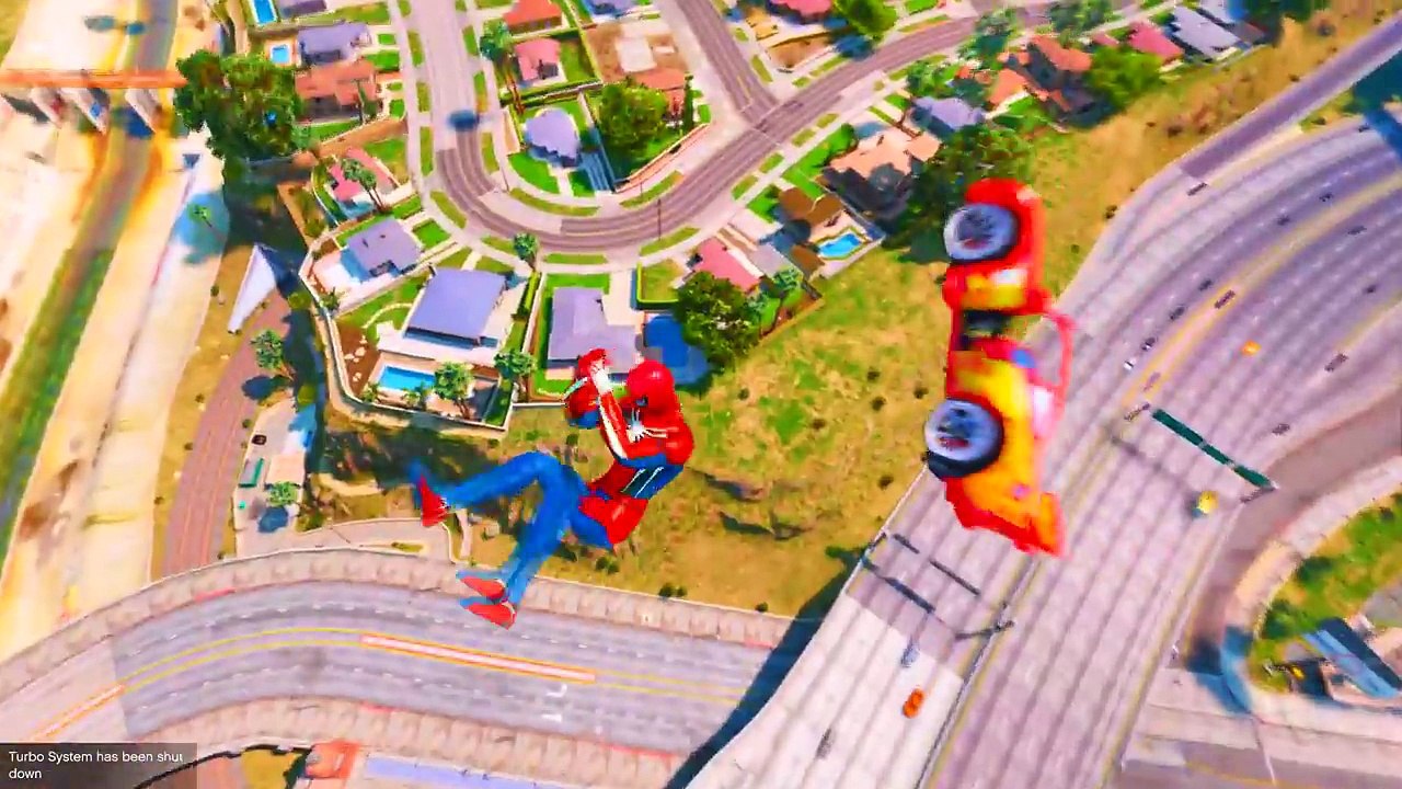 Spiderman And Lightning McQueen Cars 3 Jackson Storm Cruz Ramirez Francesco Bernoulli Dinoco