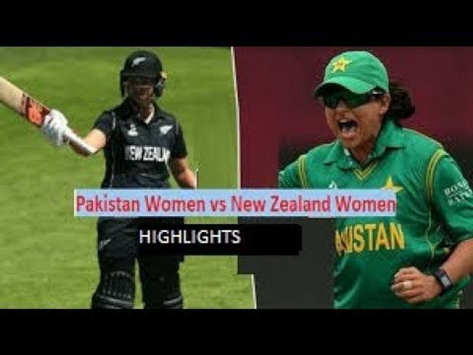 Pakistan Women vs Newzealand Women 3rd ODI 2017 Highlights- Pakistan Beat Newzealand