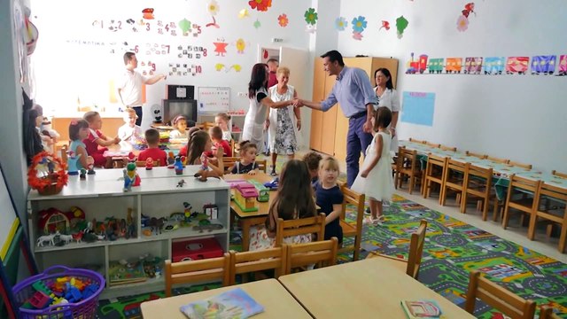 RIKONSTRUKTOHET KOPSHTI 16 NE TIRANE,VELIAJ PREMTON SE NE SHTATOR TE GJITHA INSTITUCIONET DO JENE GA